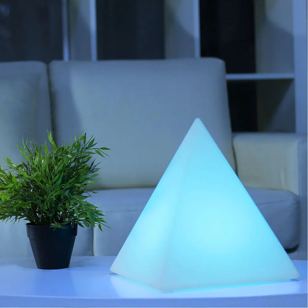 10-inch LED Pyramid Shaped Light