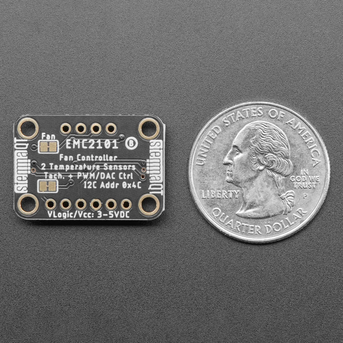 Adafruit EMC2101 I2C PC Fan Controller and Temperature Sensor