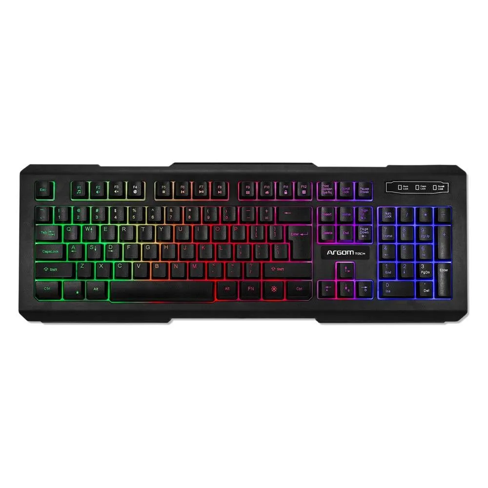 Argom Gaming Keyboard Combat USB - Black