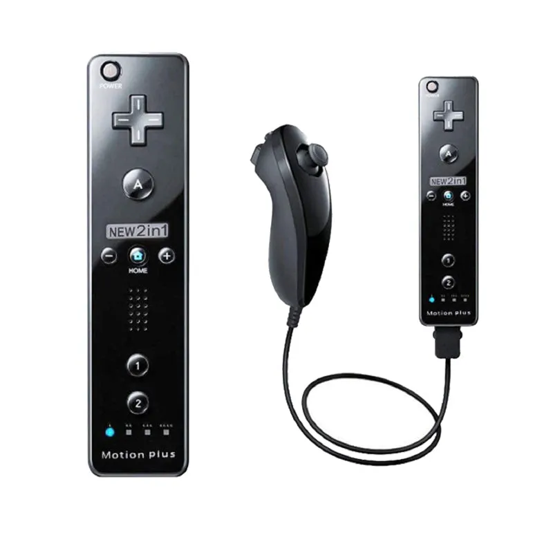 Built-in Motion Plus Wireless Remote Gamepad Controller For Nintend Wii Nunchuck For Nintend Wii Remote Controle Joystick Joypad