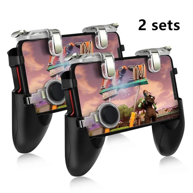 Data Frog For Pubg Game Gamepad For Mobile Phone Game Controller l1r1 Shooter Trigger Fire Button For IPhone For Free Fire