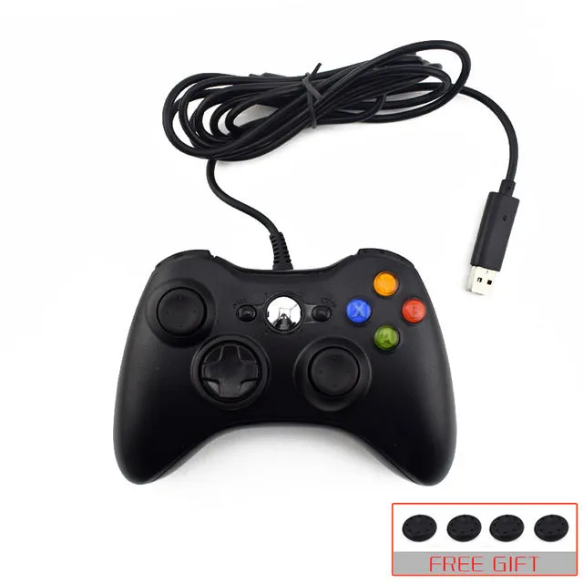 DATA FROG USB Wired Gamepad for Xbox 360 /Slim Controller for Windows 7/8/10 Microsoft PC Controller Support for Steam Game