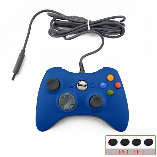 DATA FROG USB Wired Gamepad for Xbox 360 /Slim Controller for Windows 7/8/10 Microsoft PC Controller Support for Steam Game