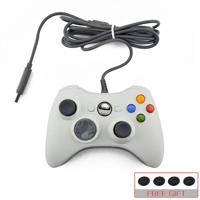 DATA FROG USB Wired Gamepad for Xbox 360 /Slim Controller for Windows 7/8/10 Microsoft PC Controller Support for Steam Game