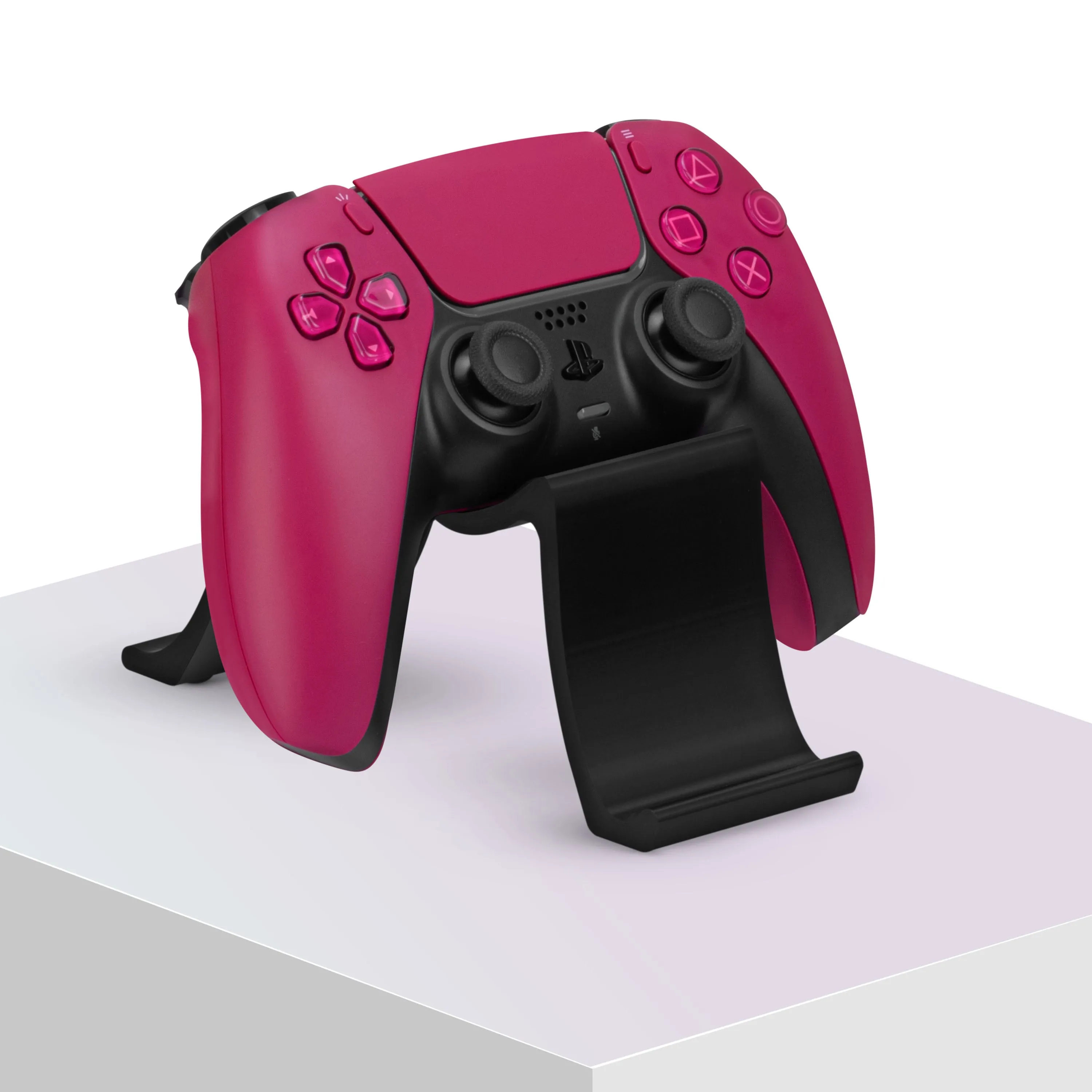 Desktop Game Controller Stand Holder – Stylish, Minimal Wave Design, Suitable for PS5, Xbox, Switch, PC & Retro Gamepads