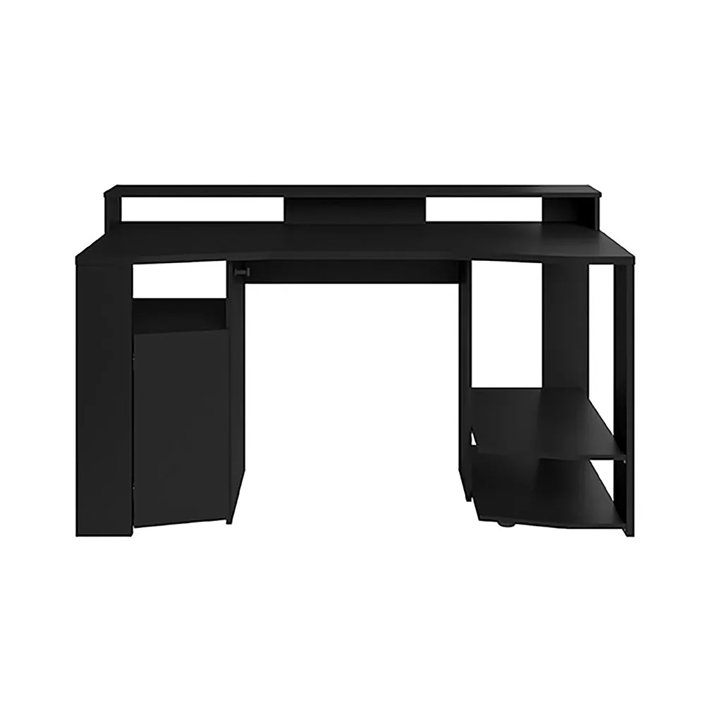 Duo Gaming Desk Workstation with LED Strip Lights - Parisot