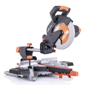 Evolution R255SMSL: Sliding Miter Saw With 10 in. Multi-Material Cutting Blade (Refurbished Like New)