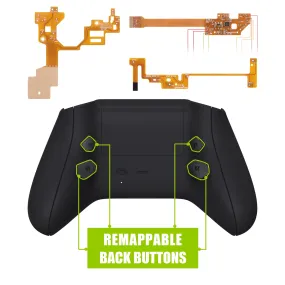 eXtremeRate Black HOPE Remappable Remap Kit for Xbox Series X / S Controller, Upgrade Boards & Redesigned Back Shell & Side Rails & Back Buttons for Xbox Core Controller - Controller NOT Included - RX3P3009