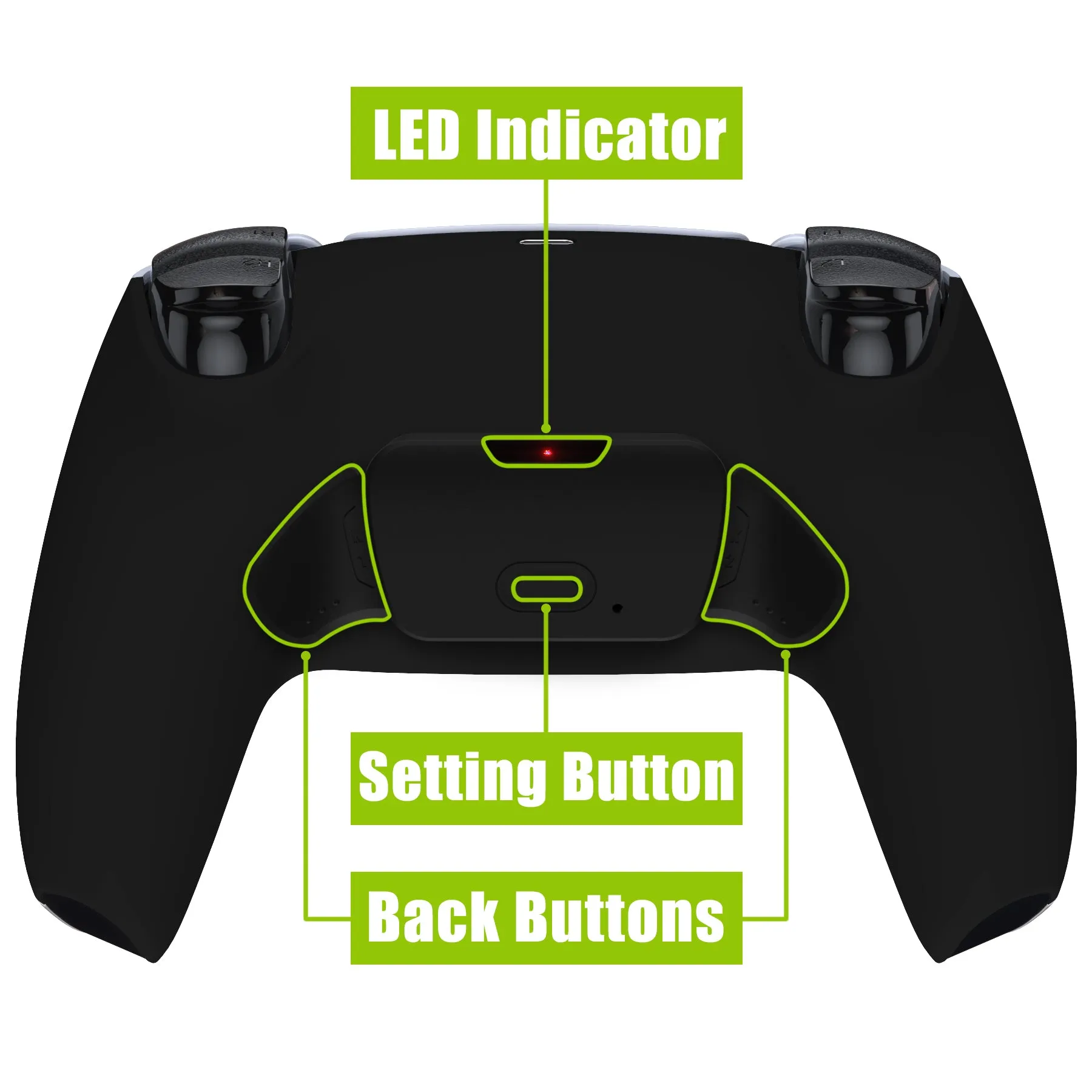 eXtremeRate Remappable Rise 2.0 Remap Kit for PS5 Controller BDM-010/020 - Black - XPFP3009G2