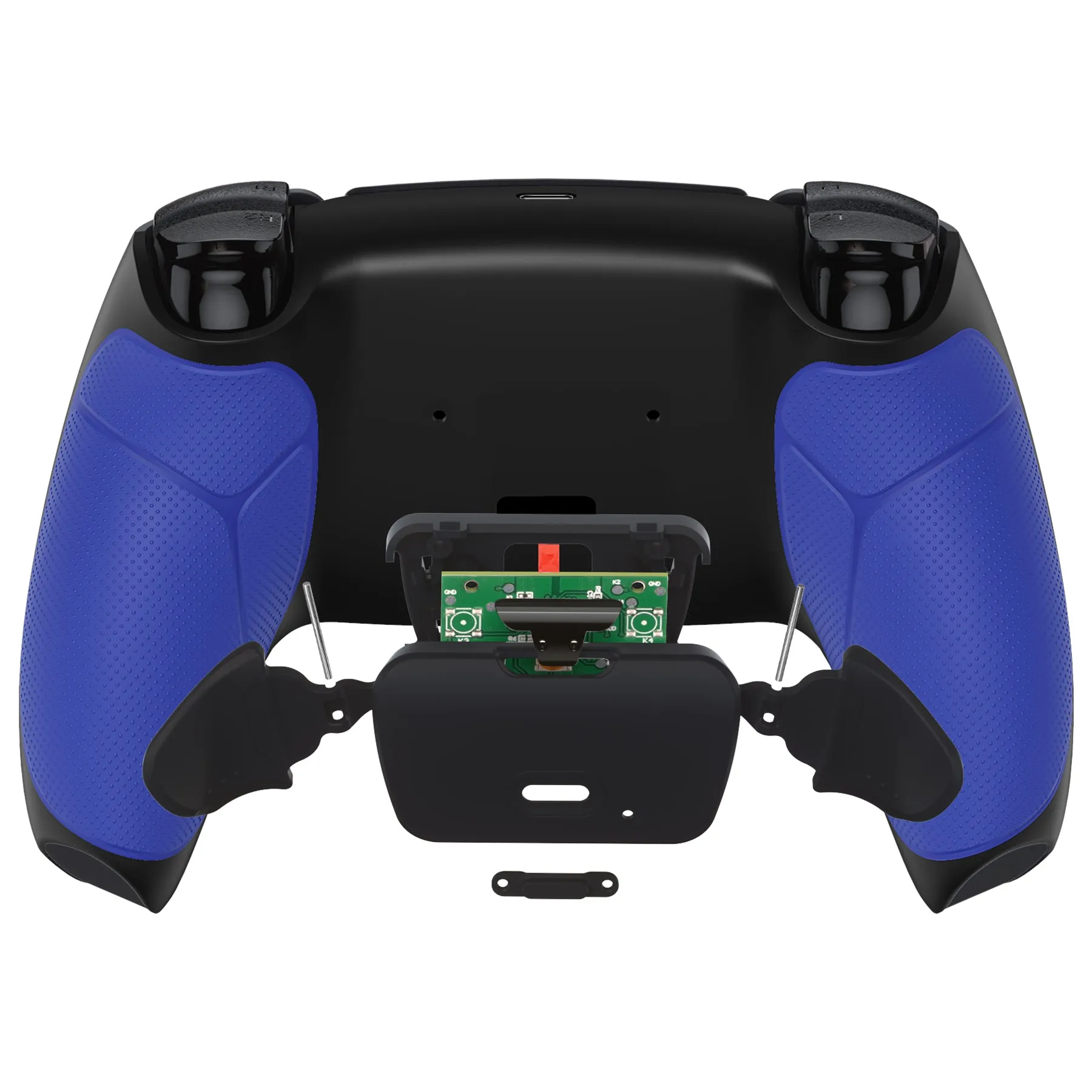 eXtremeRate Remappable Rise 2.0 Remap Kit for PS5 Controller BDM-010/020 - Rubberized Blue - XPFU6003