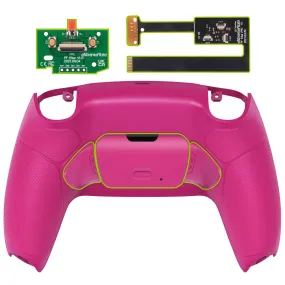 eXtremeRate Remappable Rise 2.0 Remap Kit for PS5 Controller BDM-010/020 - Rubberized Nova Pink - XPFU6009