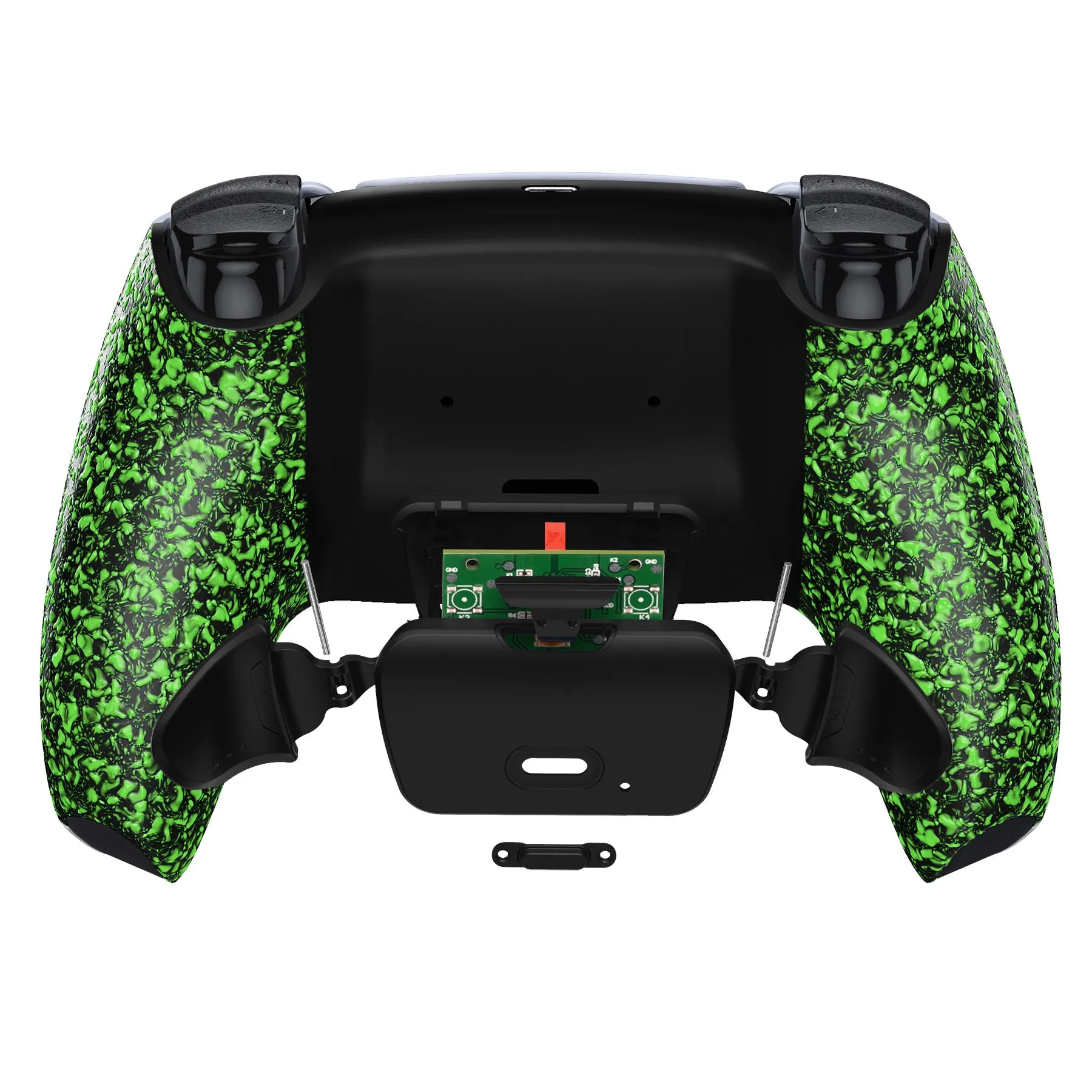 eXtremeRate Remappable Rise 2.0 Remap Kit for PS5 Controller BDM-010/020 - Textured Green - XPFP3044G2