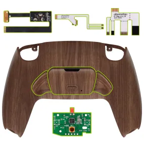 eXtremeRate Remappable Rise 2.0 Remap Kit for PS5 Controller BDM-010/020 - Wood Grain - XPFS2001G2