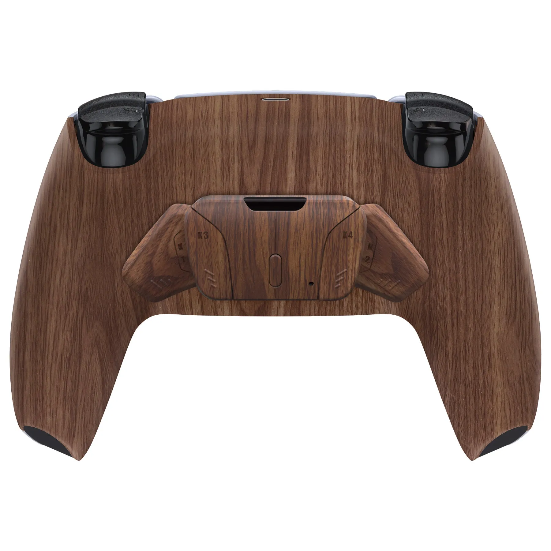 eXtremeRate Remappable RISE4 Remap Kit for PS5 Controller BDM-030/040/050 - Wood Grain - YPFS2001G3