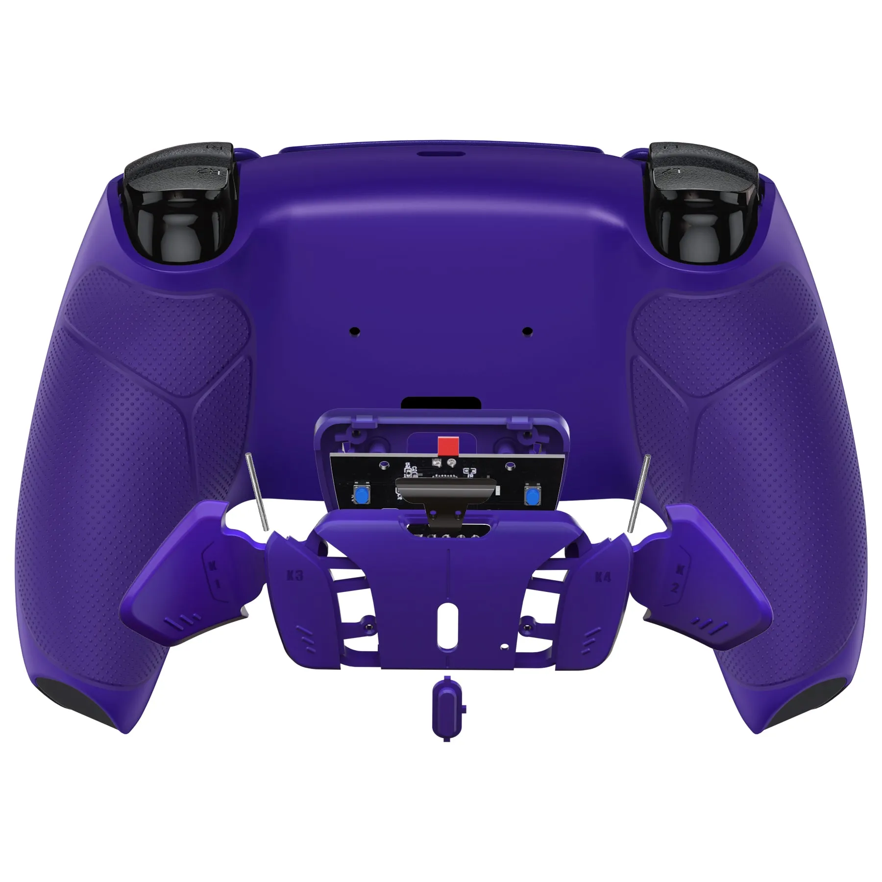 eXtremeRate Remappable RISE4 V3 Remap Kit for PS5 Controller BDM-030/040/050 - Rubberized Galactic Purple - YPFU6007G4