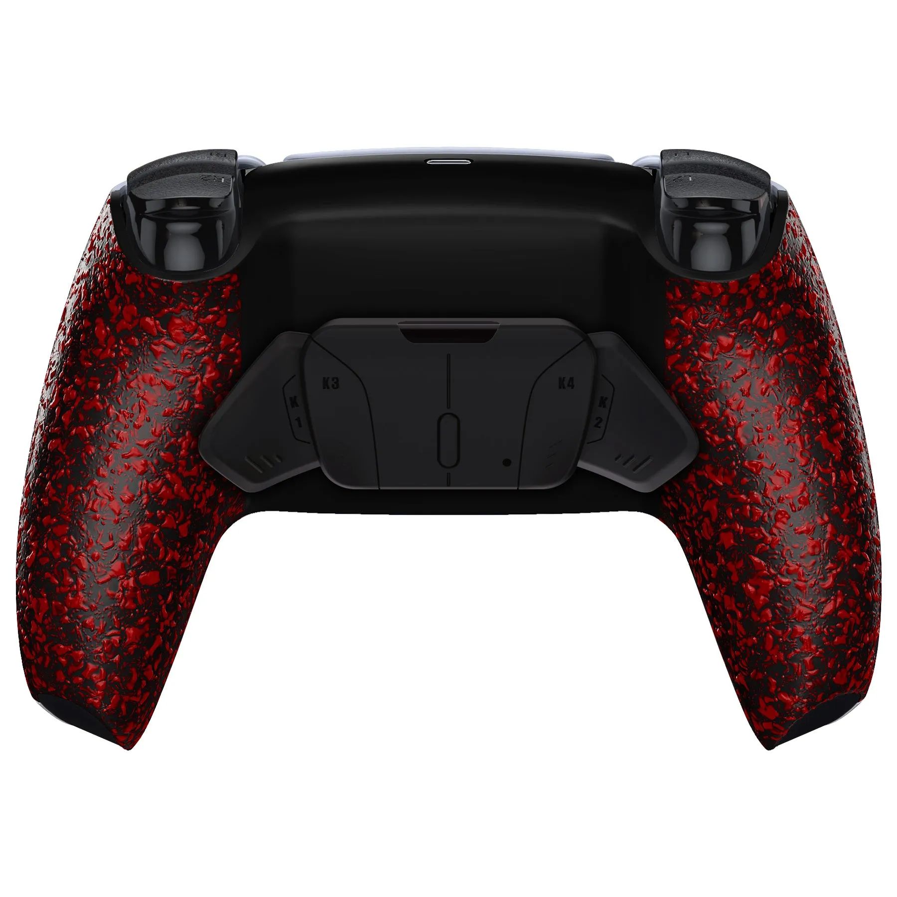 eXtremeRate Remappable RISE4 V3 Remap Kit for PS5 Controller BDM-030/040/050 - Textured Red - YPFP3004G4