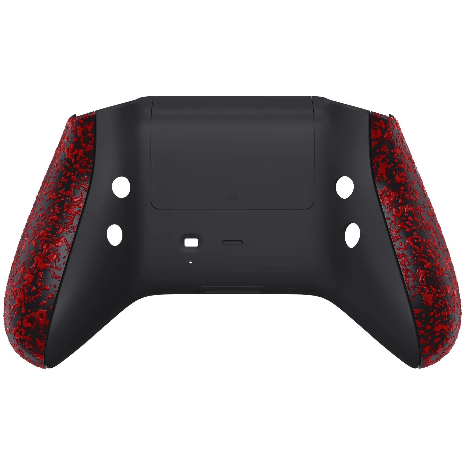 eXtremeRate Textured Red HOPE Remappable Remap Kit for Xbox Series X / S Controller, Upgrade Boards & Redesigned Back Shell & Side Rails & Back Buttons for Xbox Core Controller - Controller NOT Included - RX3P3043