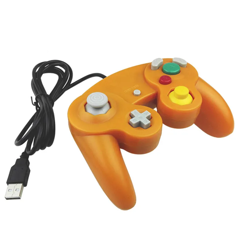 For Gamecube PC USB Wired Controller Joypad Joystick For Nintendo Gamepads For NGC GC For MAC Computer Gamepad