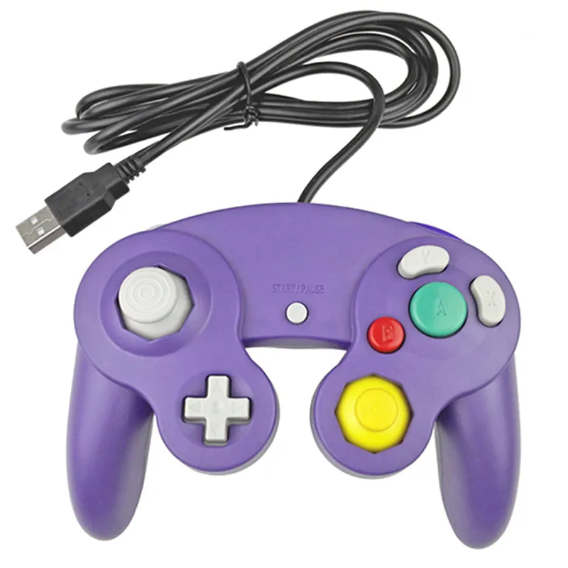 For Gamecube PC USB Wired Controller Joypad Joystick For Nintendo Gamepads For NGC GC For MAC Computer Gamepad