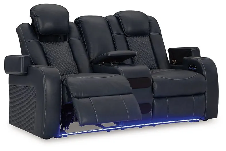 Fyne-Dyme Power Reclining Loveseat