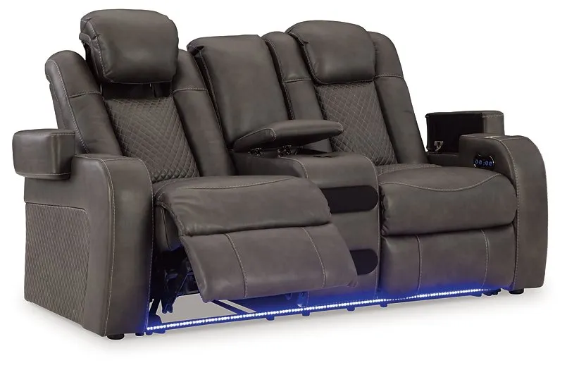 Fyne-Dyme Power Reclining Loveseat