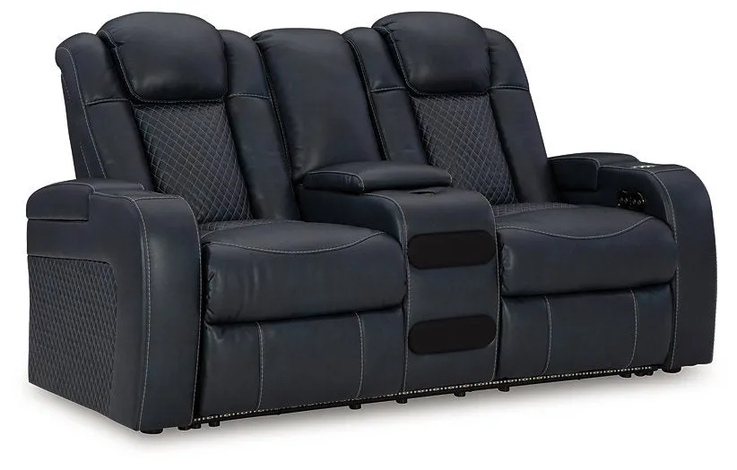 Fyne-Dyme Power Reclining Loveseat