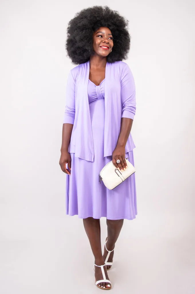 Genesis Dress, Lavender, Bamboo