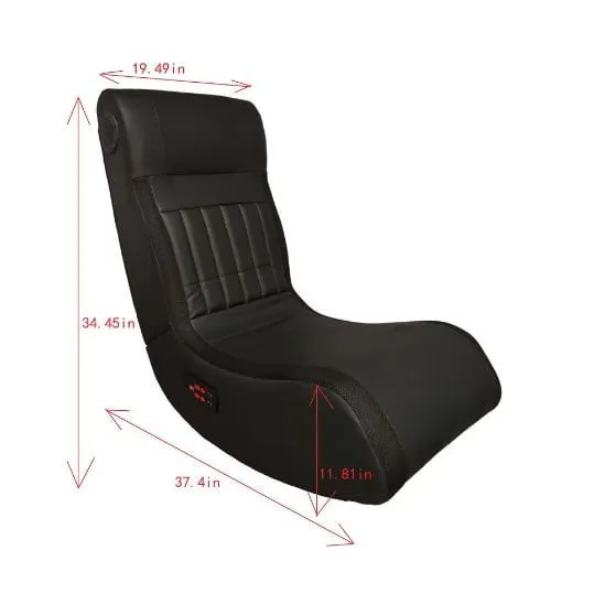 LovelyRLovely LED Gaming Chair With Speakers