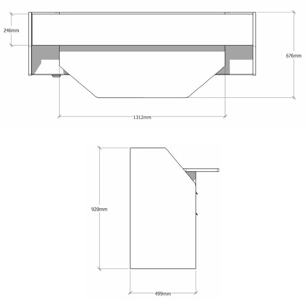 Mega Console Gaming Desk