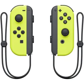 Nintendo Switch - Joy-Con Left and Right Neon Yellow Controllers