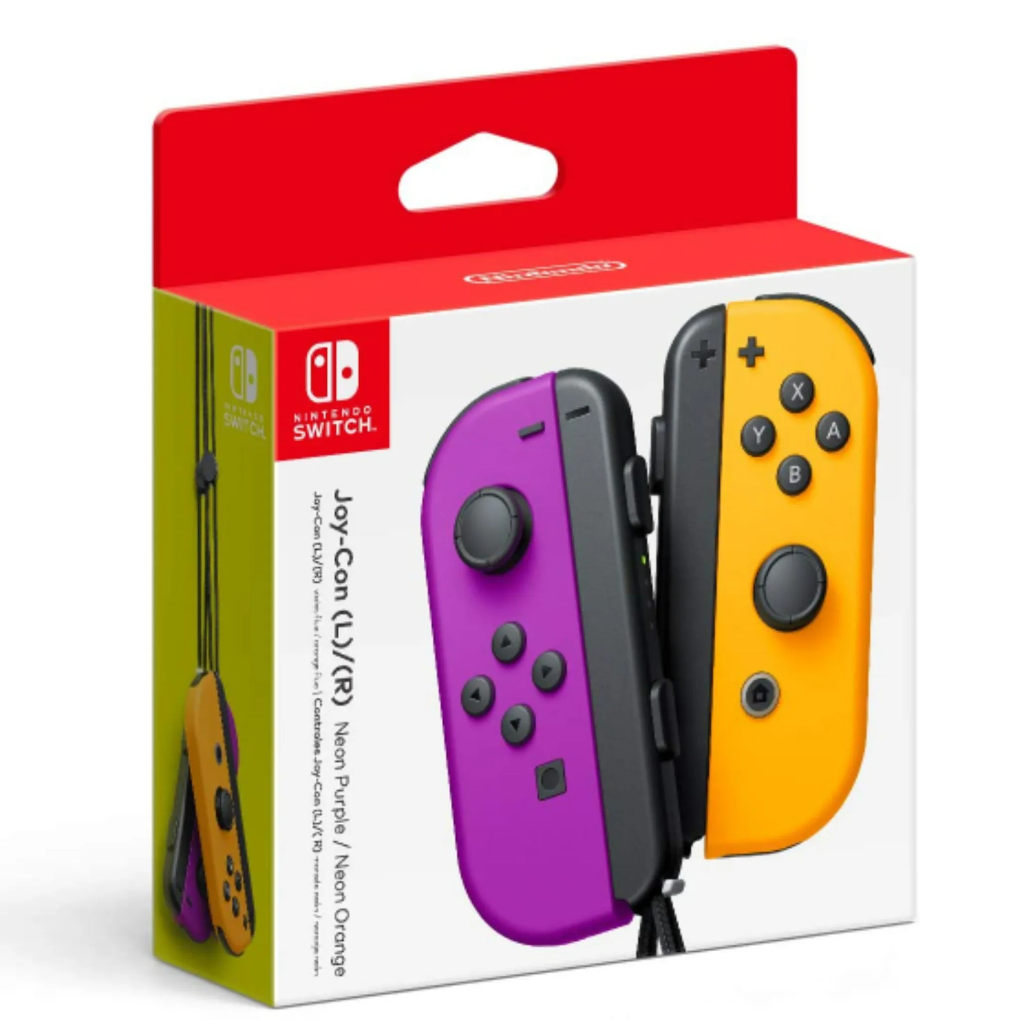 Nintendo Switch Joy-Con (L)/(R) Neon Purple/Orange