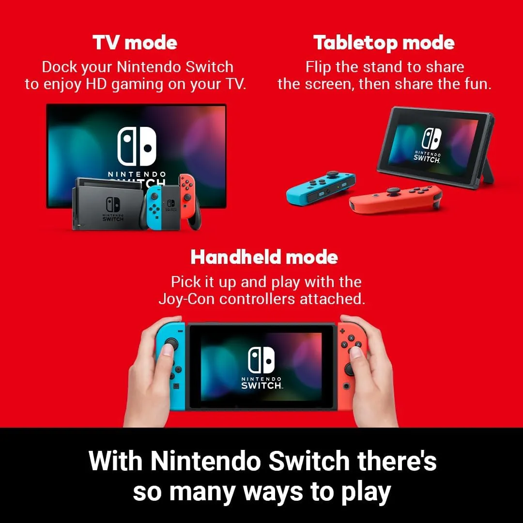 Nintendo Switch (Neon Red/Neon blue)