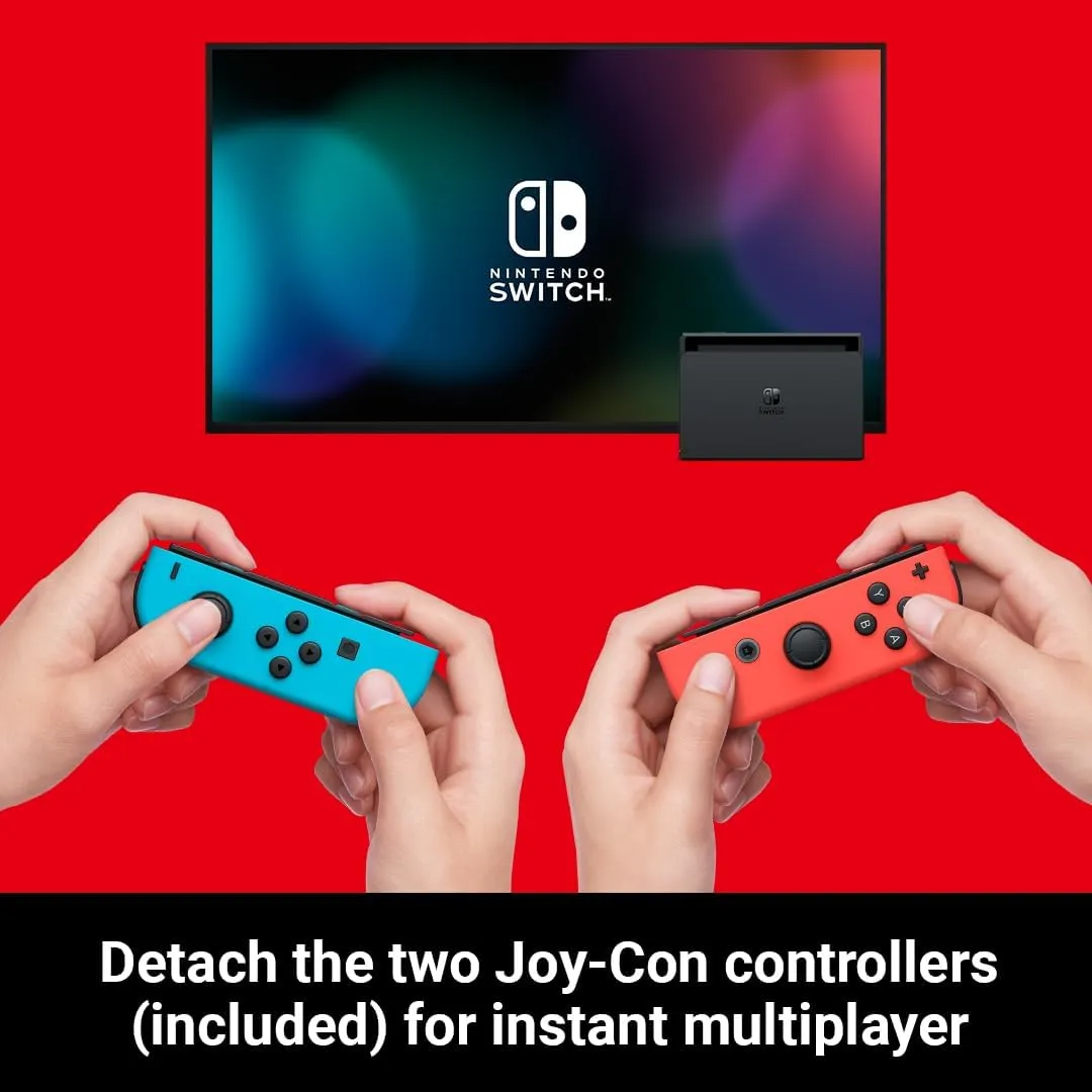 Nintendo Switch (Neon Red/Neon blue)