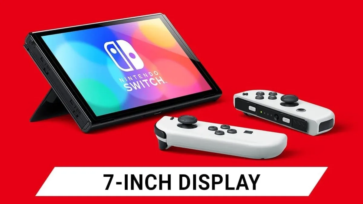 Nintendo Switch OLED Games Console - White