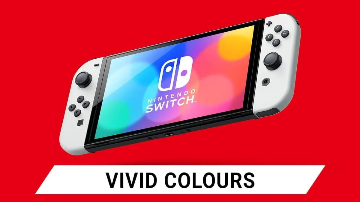 Nintendo Switch OLED Games Console - White