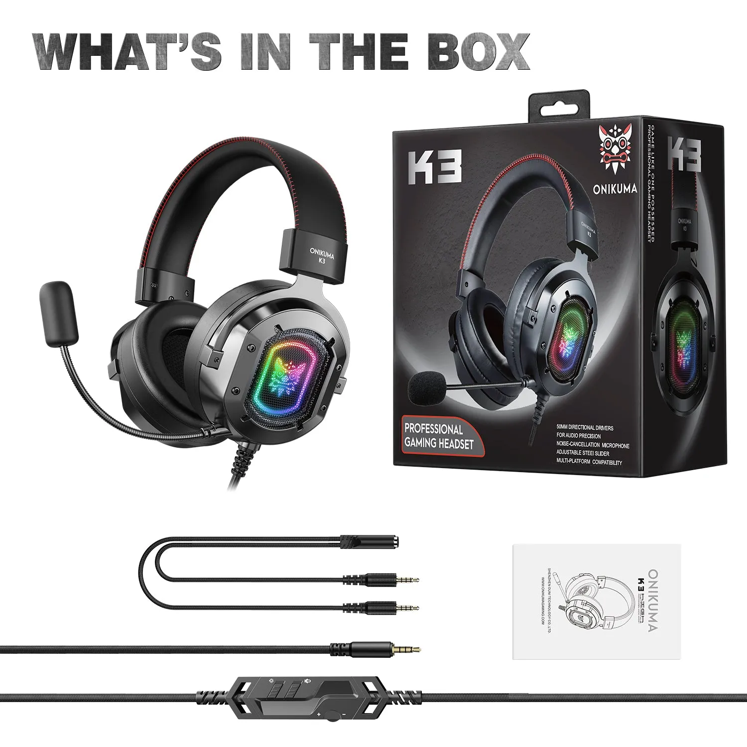 [Only for TIKTOK]GAMING HEADSET // ELITE STEREO K3