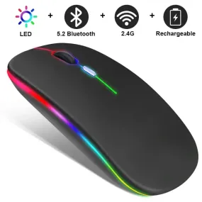 RGB Wireless Bluetooth Mouse-RGB Mouse