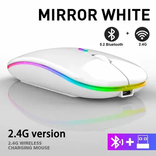 RGB Wireless Bluetooth Mouse-RGB Mouse