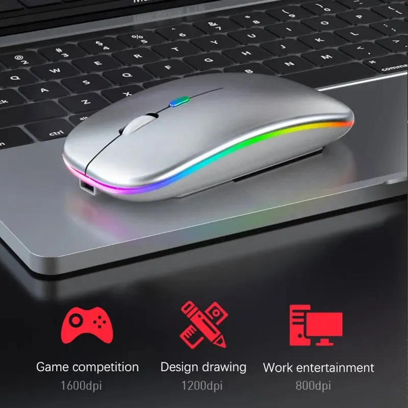 RGB Wireless Bluetooth Mouse-RGB Mouse