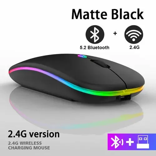 RGB Wireless Bluetooth Mouse-RGB Mouse