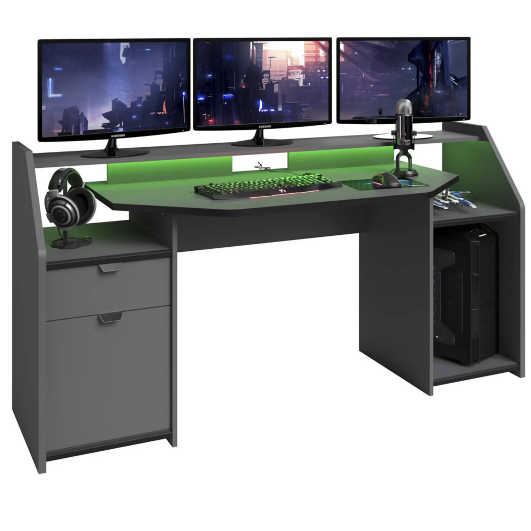 SetUp Gaming Desk Workstation Parisot