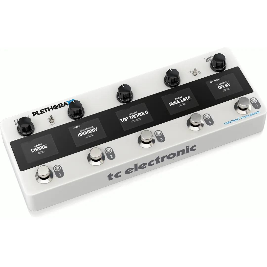 TC Electronic Plethora X5 TonePrint Pedal Board