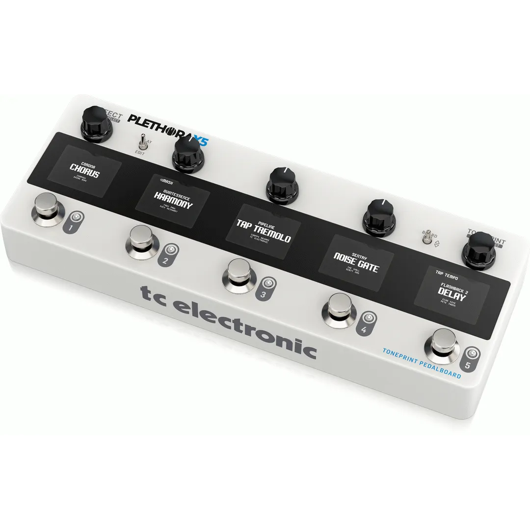 TC Electronic Plethora X5 TonePrint Pedal Board