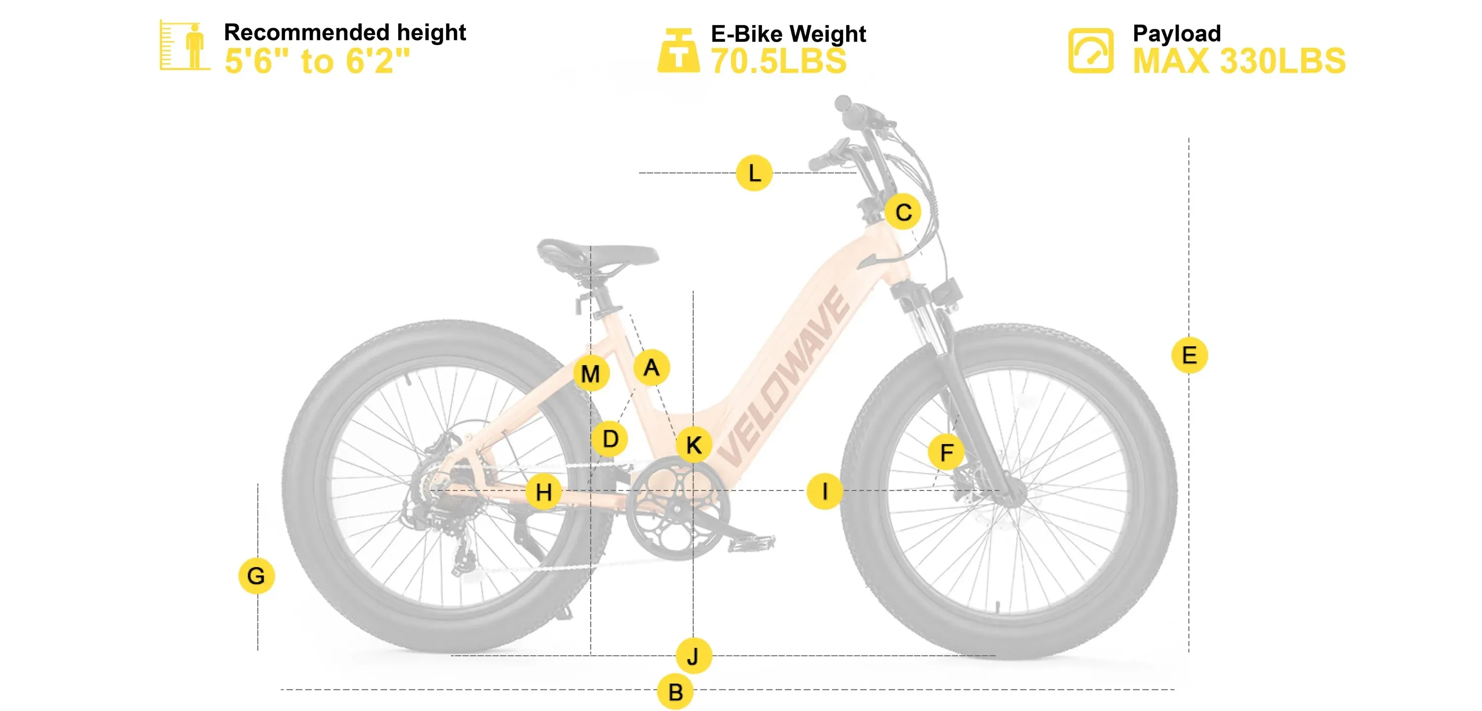 Velowave Rover Step Thru Ebike